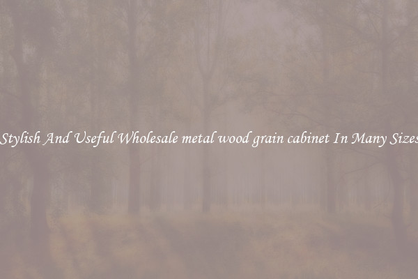 Stylish And Useful Wholesale metal wood grain cabinet In Many Sizes