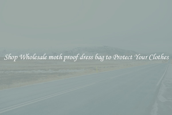 Shop Wholesale moth proof dress bag to Protect Your Clothes