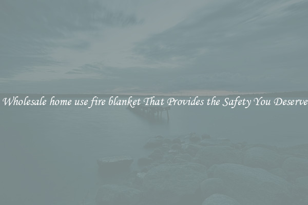 Wholesale home use fire blanket That Provides the Safety You Deserve