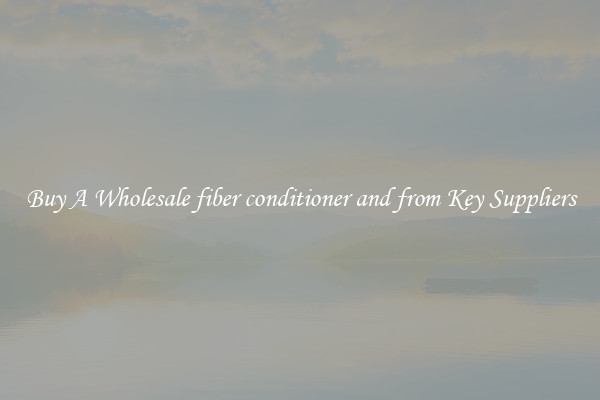 Buy A Wholesale fiber conditioner and from Key Suppliers