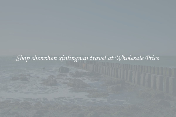 Shop shenzhen xinlingnan travel at Wholesale Price 