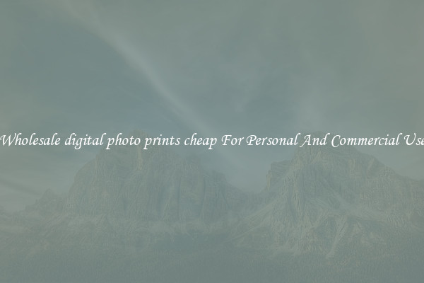 Wholesale digital photo prints cheap For Personal And Commercial Use