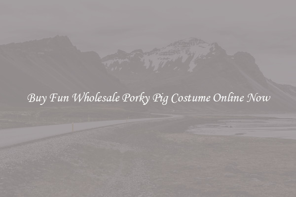 Buy Fun Wholesale Porky Pig Costume Online Now